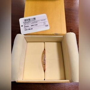 🌷NWT🌷 FENDI F IS FENDI CRYSTAL ROSE GOLD CUFF